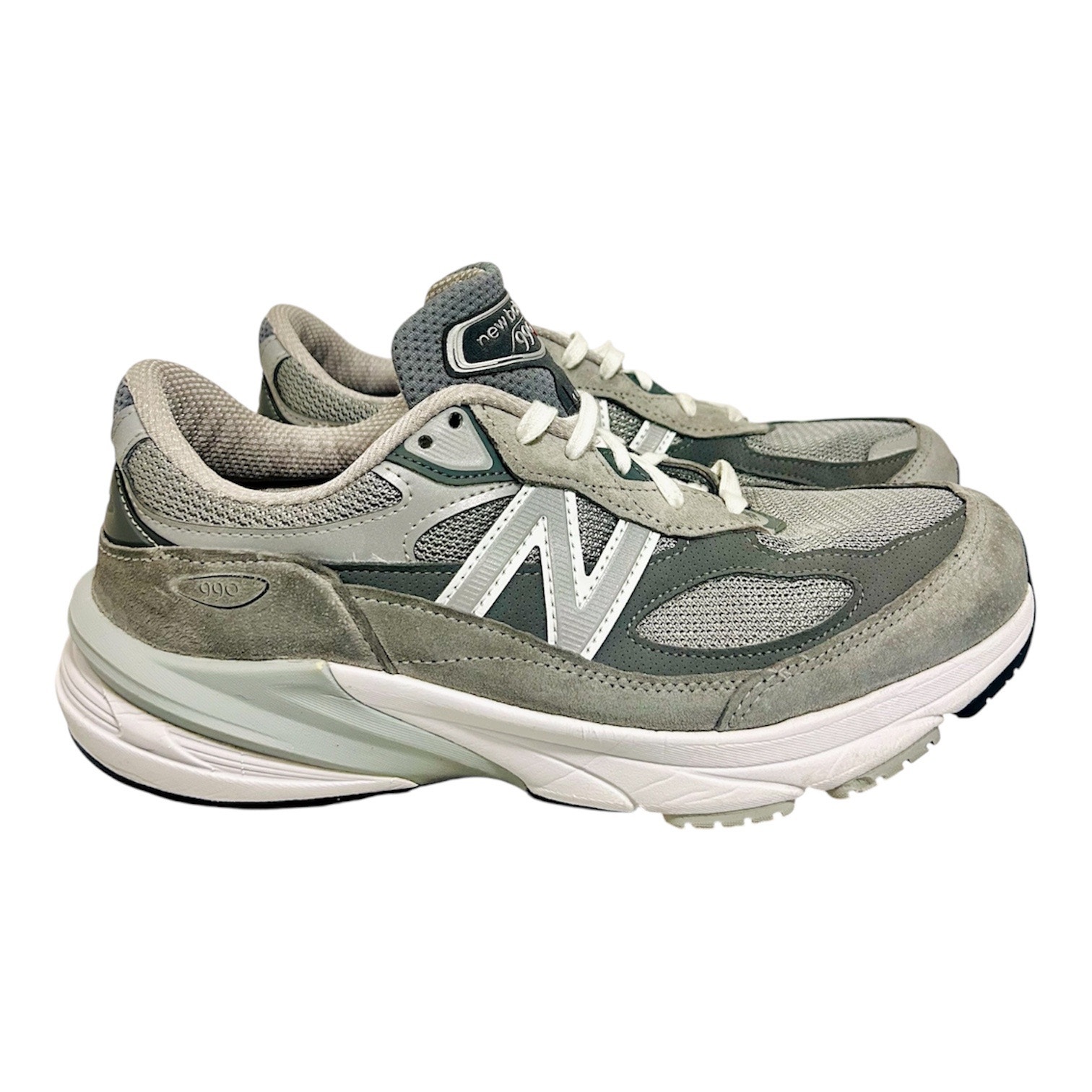 New Balance 990v6 Castlerock Grey Sneakers Size 10.5 Made In Usa Euc